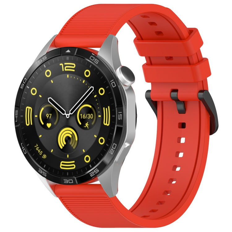 Elegant Smartwatch Silicone Universel Strap - Red#serie_6