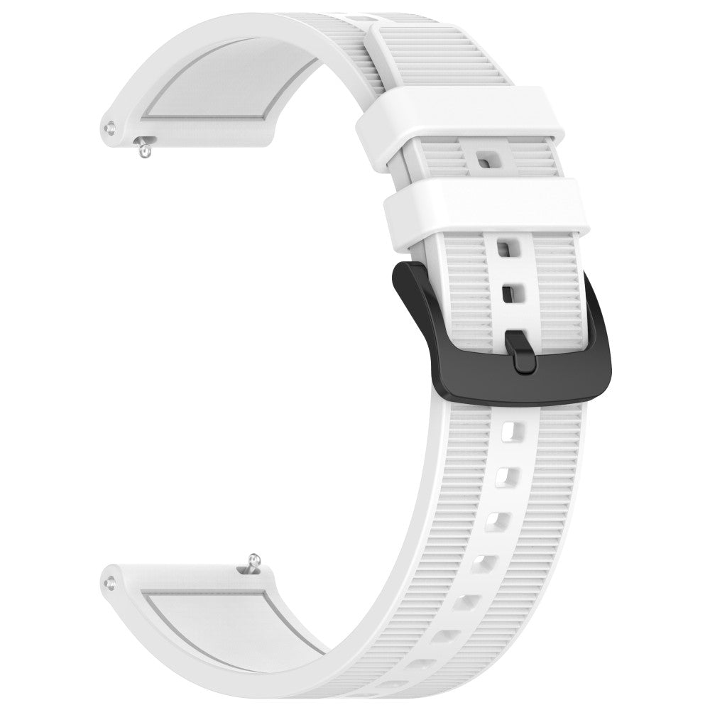 Huawei Watch GT 4 / Garmin Venu 2 Watch Band 22mm Soft Silicone Wrist Strap - White#serie_10