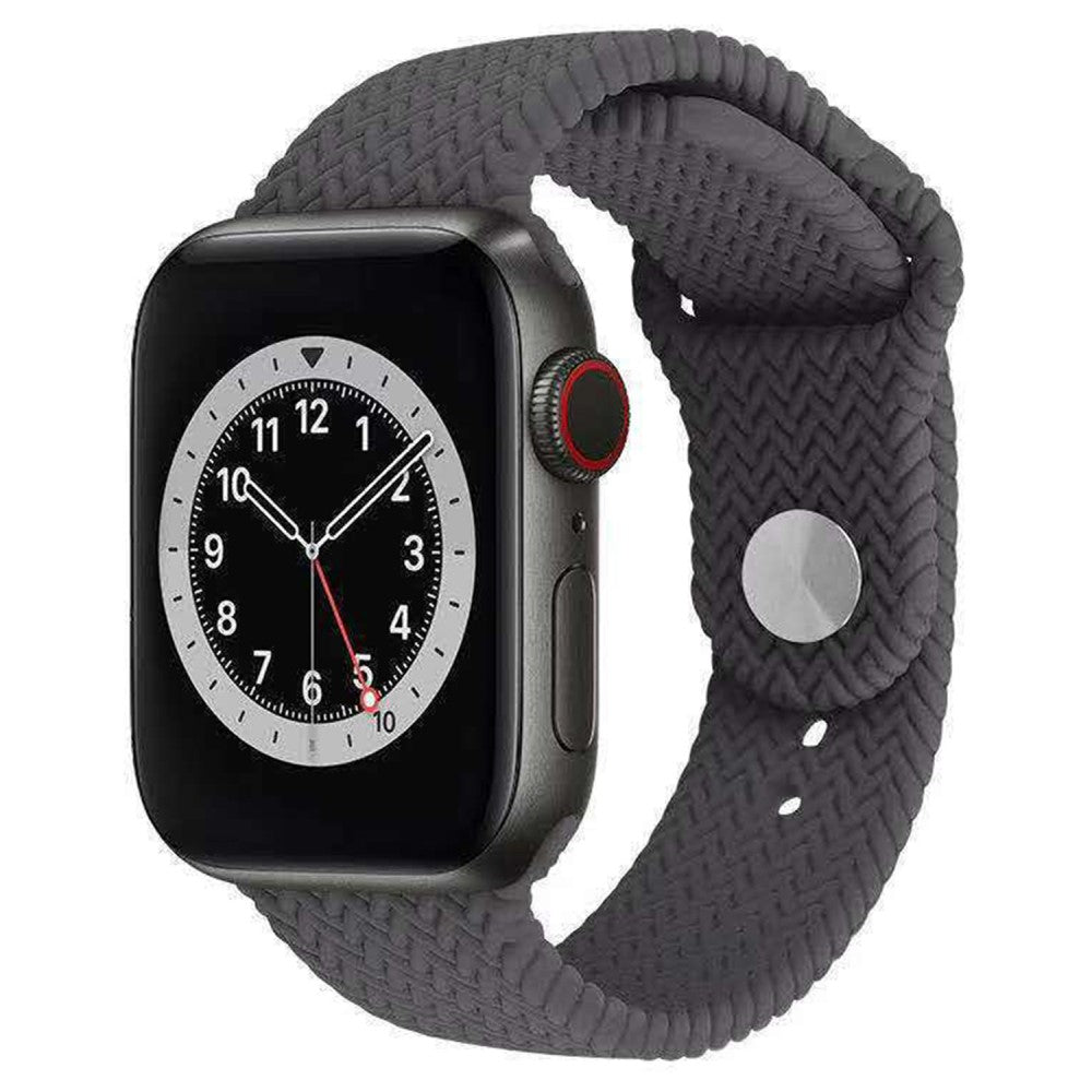 Apple Watch Series 49mm - 45mm - 44mm - 42mmWatch Band Silicone Strap - Grey#serie_7