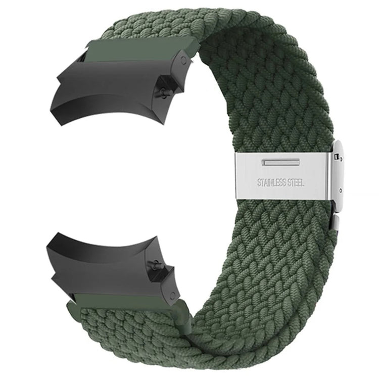 Super Durable Samsung Smartwatch Nylon Universel Strap - Green#serie_10