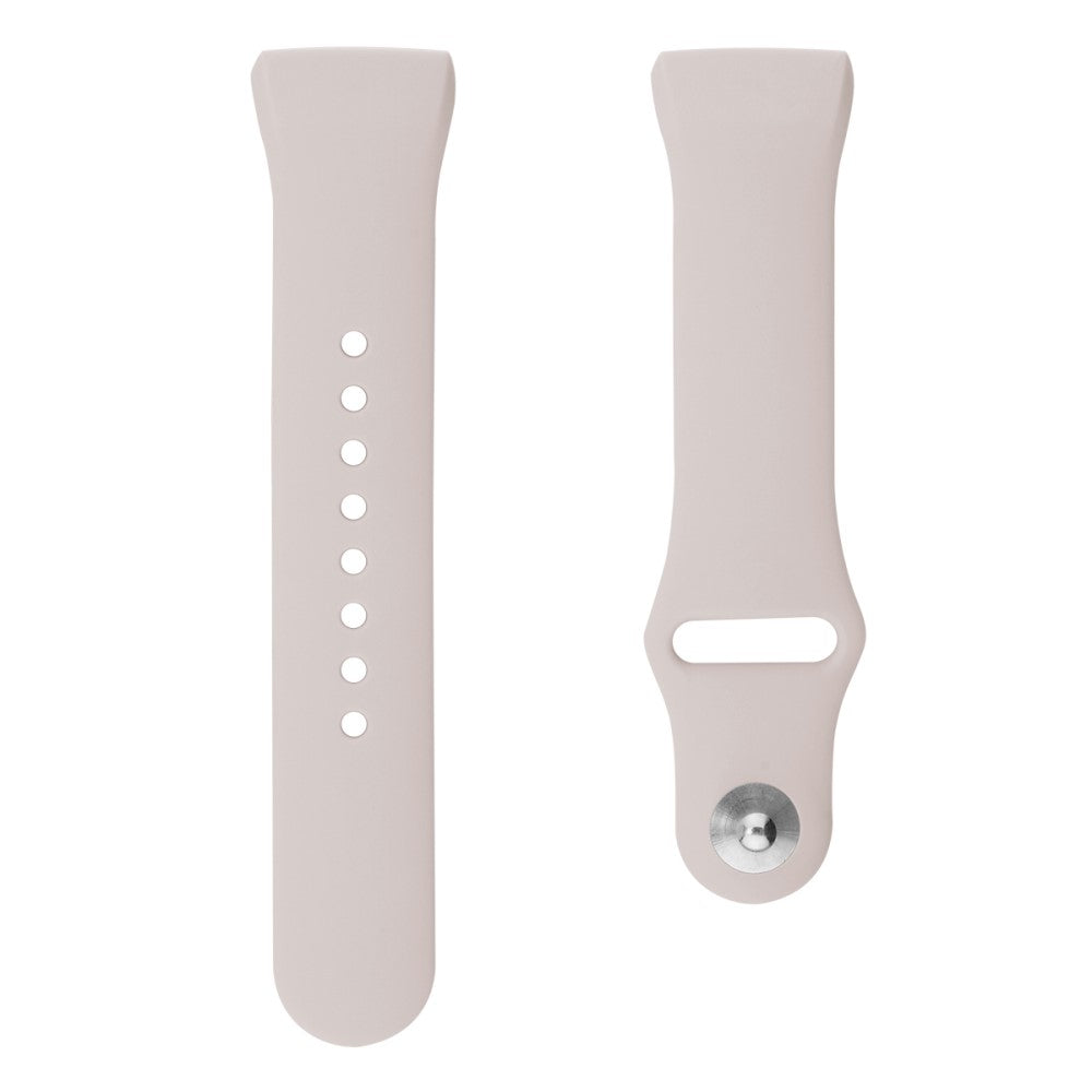 Fitbit Charge 3 / Fitbit Charge 4 Silicone Universel Strap - White#serie_5