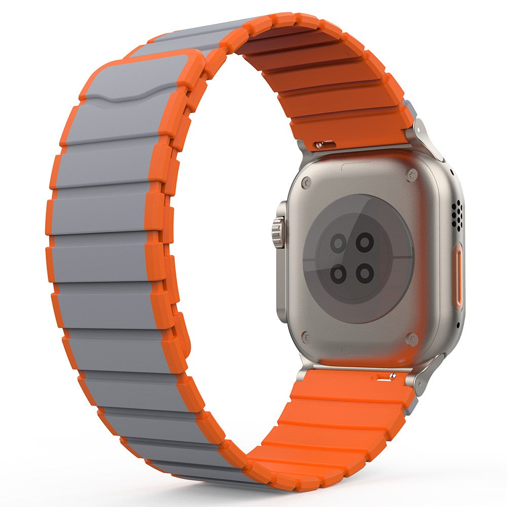 Exquisite Apple Smartwatch Silicone Universel Strap - Orange#serie_3