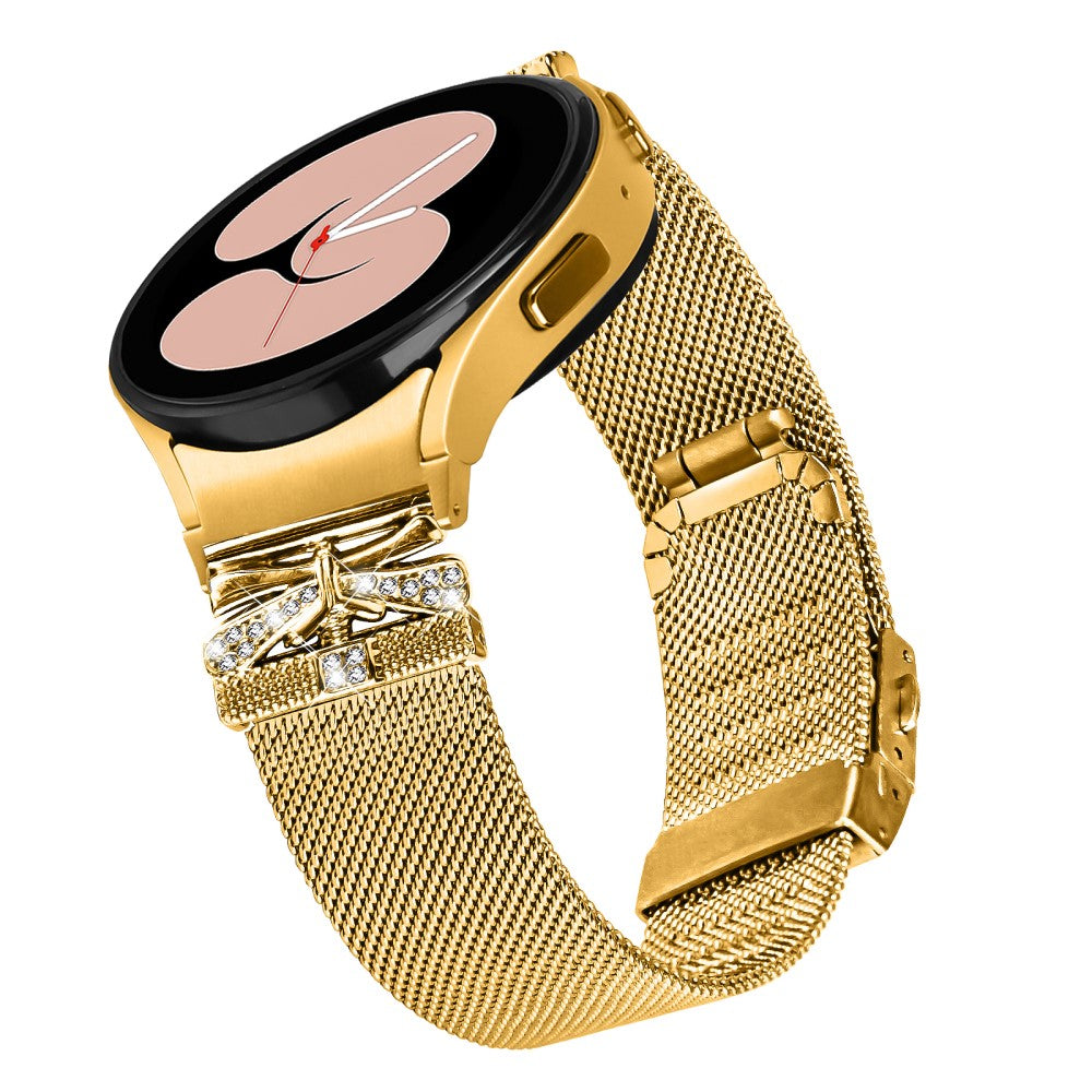 Incredibly Durable Samsung Smartwatch Metal Universel Strap - Gold#serie_1