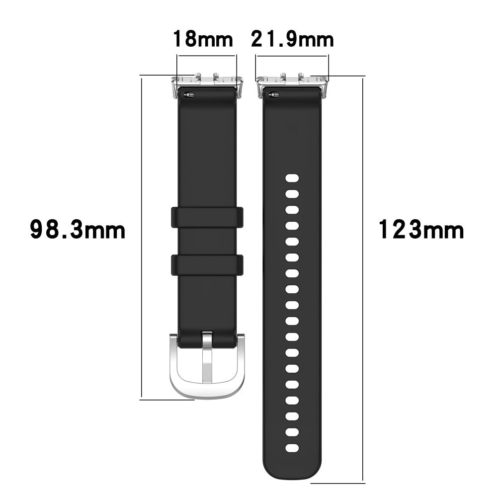 Very Comfortable Samsung Galaxy Fit 3 Silicone Strap - Red#serie_4