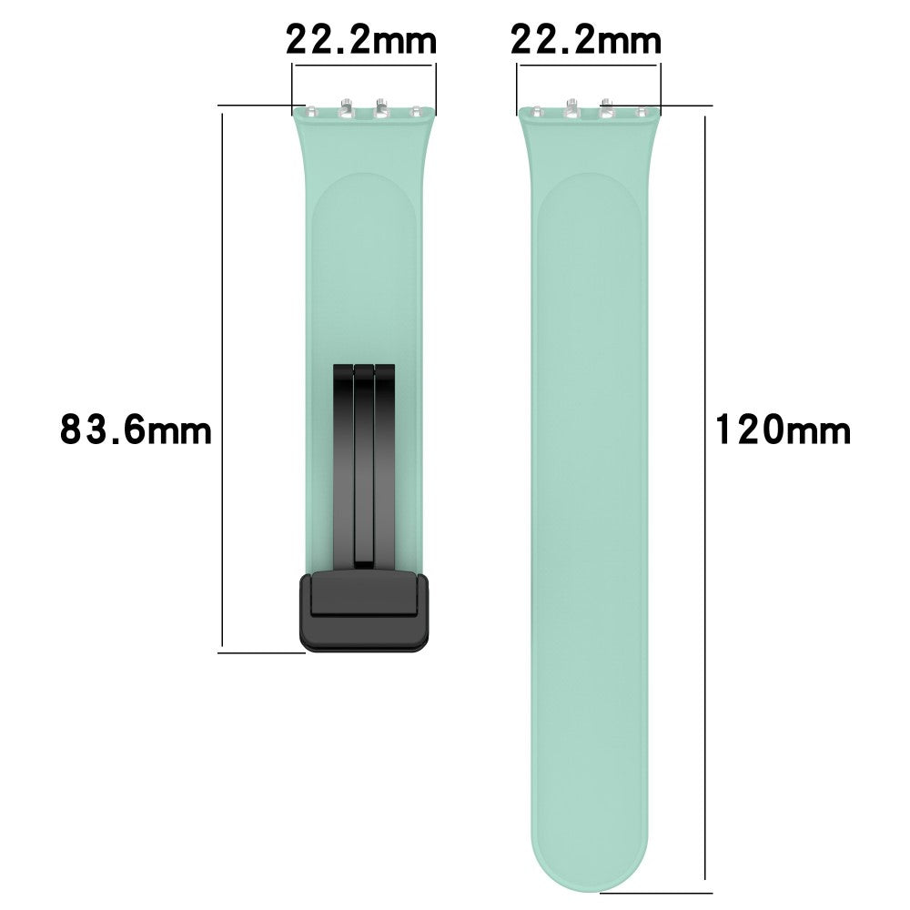 Super Agreeable Samsung Galaxy Fit 3 Silicone Strap - Green#serie_7