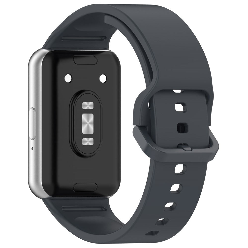 Super Pleasant Samsung Galaxy Fit 3 Silicone Strap - Silver#serie_3