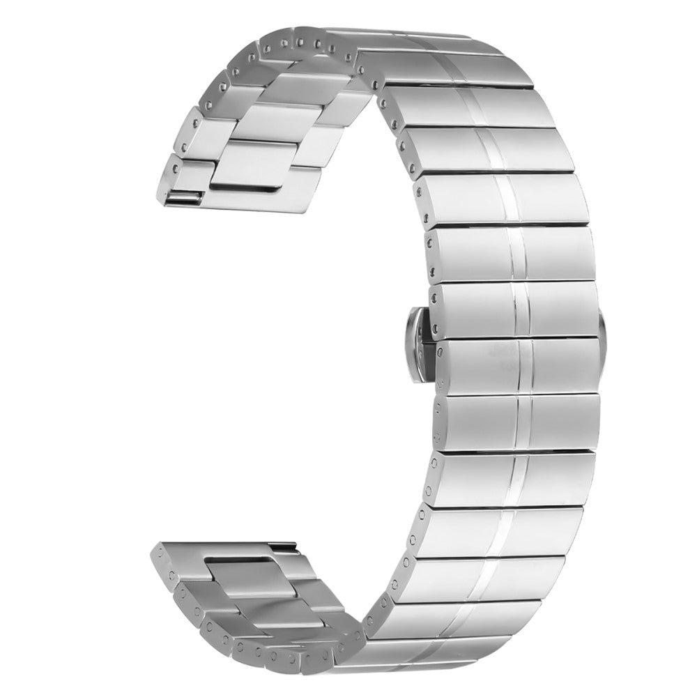 Samsung Galaxy Watch 46mm Stainless Steel Watch Strap Bracelet with Buckle - Silver#serie_224