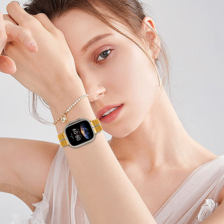 Remarkably Beautiful Apple Smartwatch Metal Universel Strap - Gold#serie_3