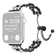 Mooi Apple Smartwatch Metalen en Strass Universele Koord