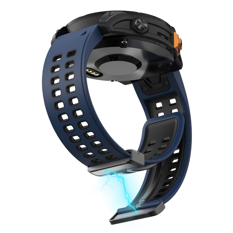 Very Nice Garmin Smartwatch Silicone Universel Strap - Blue#serie_10