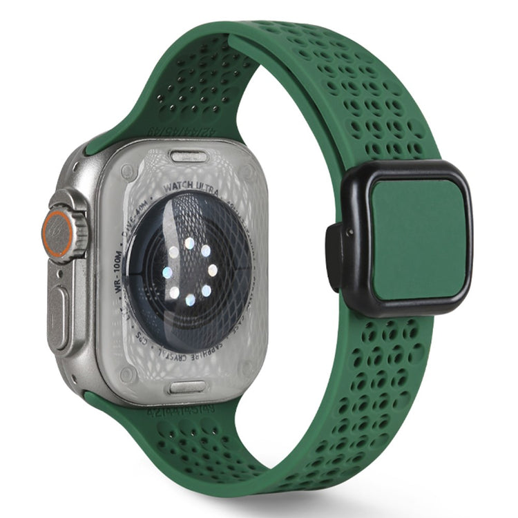 Comfortable Apple Smartwatch Silicone Universel Strap - Green#serie_1