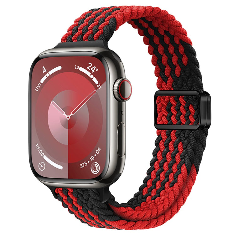 Super Good Apple Smartwatch Nylon Universel Strap - Red#serie_2