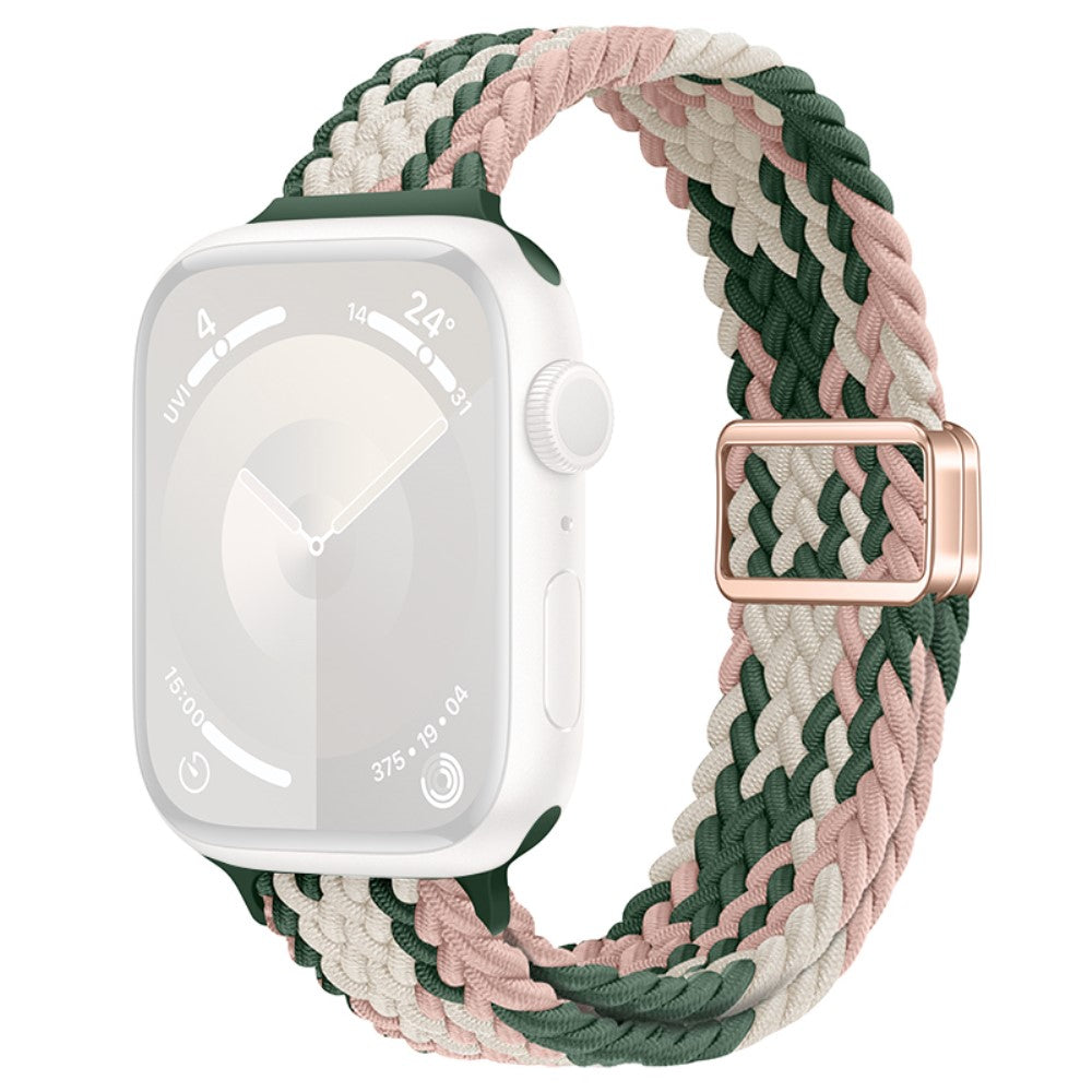 Incredibly Pleasant Apple Smartwatch Nylon Universel Strap - Green#serie_6