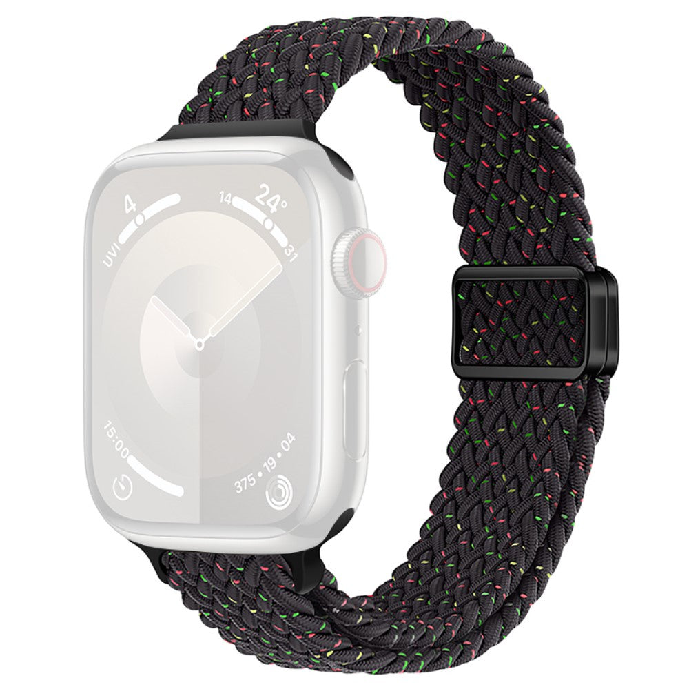 Incredibly Pleasant Apple Smartwatch Nylon Universel Strap - Black#serie_17