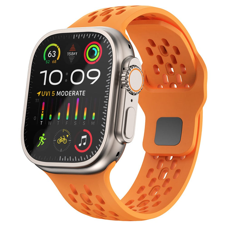 Very Elegant Apple Smartwatch Silicone Universel Strap - Orange#serie_1