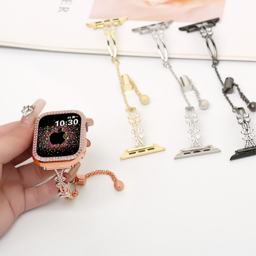 Absolutely Nice Apple Smartwatch Rhinestone Universel Strap - Pink#serie_3