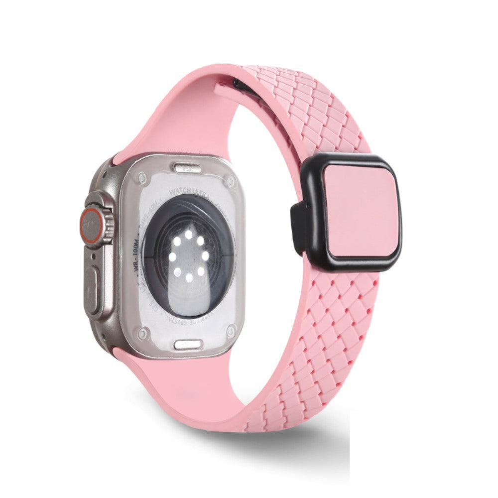 Super Comfortable Apple Smartwatch Silicone Universel Strap - Pink#serie_18