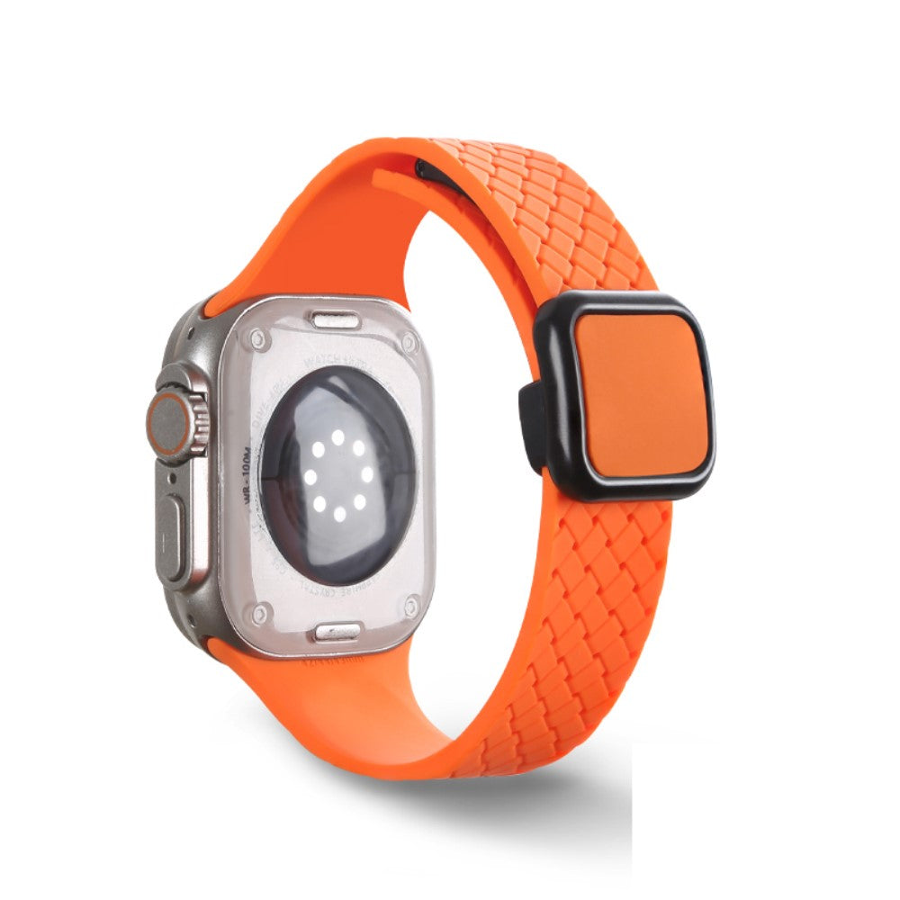 Comfortable Apple Smartwatch Silicone Universel Strap - Orange#serie_9