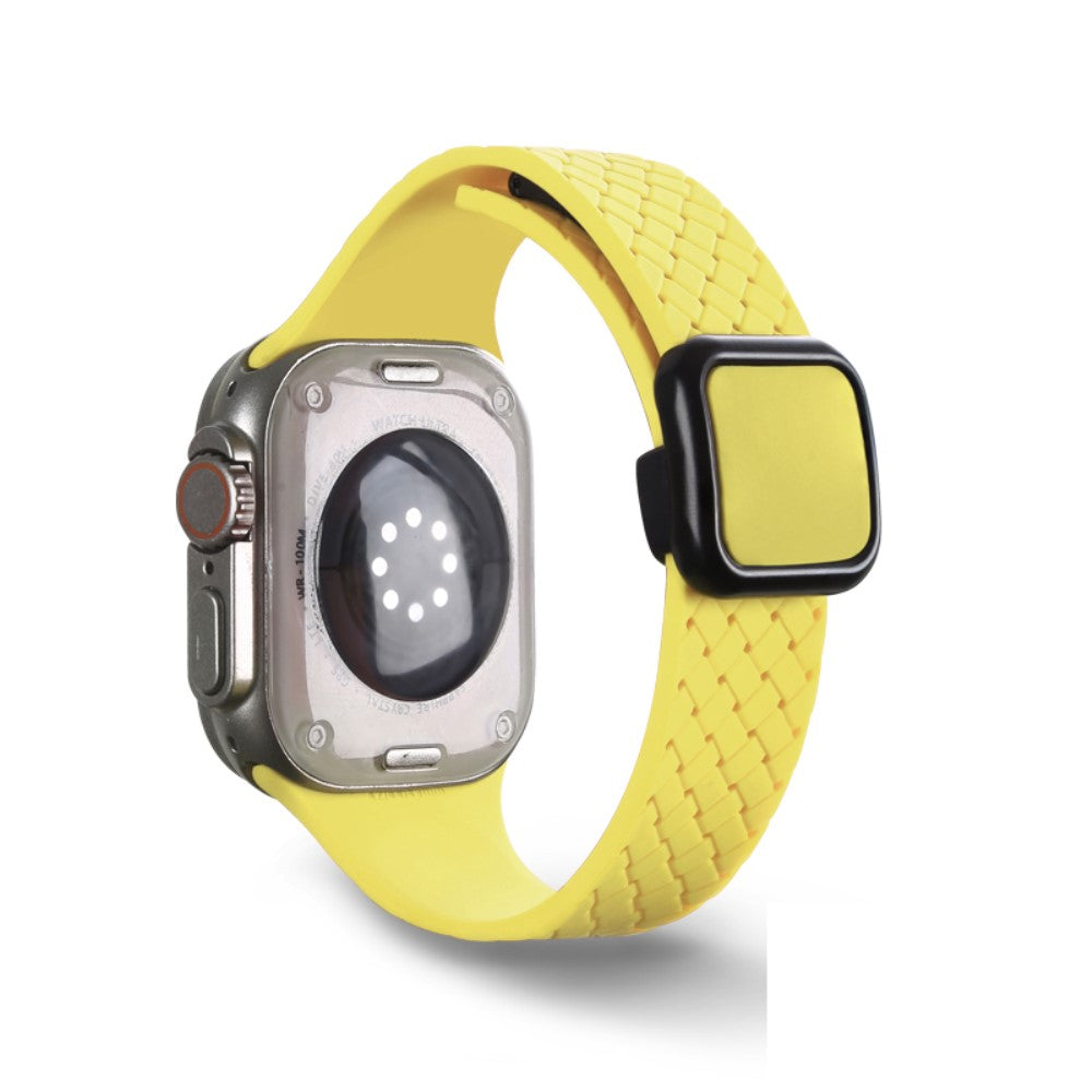 Comfortable Apple Smartwatch Silicone Universel Strap - Yellow#serie_15