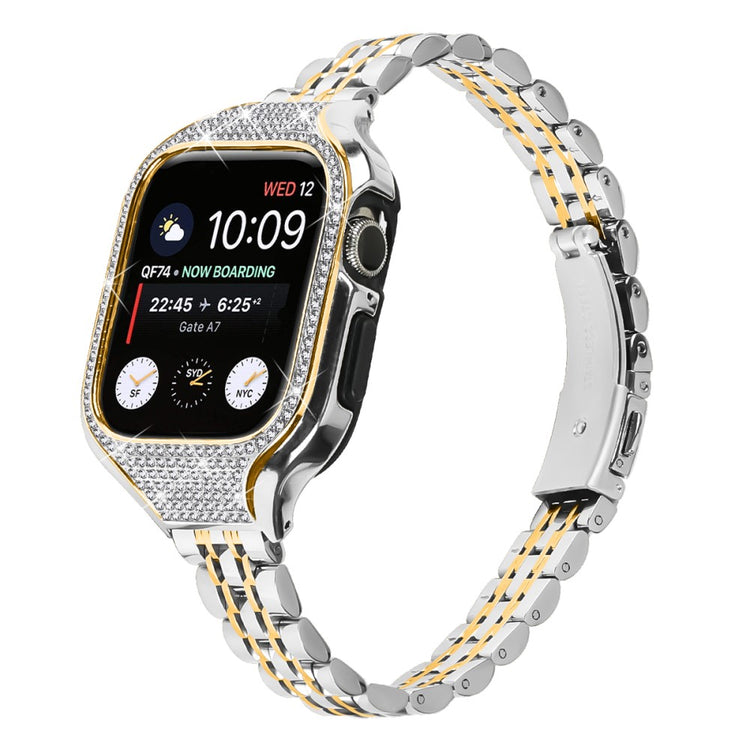 Really Fancy Apple Smartwatch Rhinestone Universel Strap - Gold#serie_2