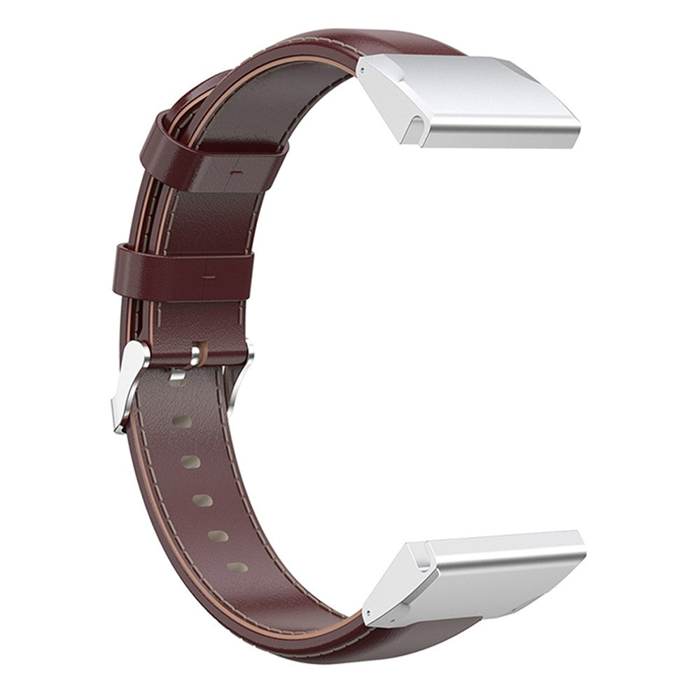 Timeless Garmin Smartwatch Genuine Leather Universel Strap - Brown#serie_7