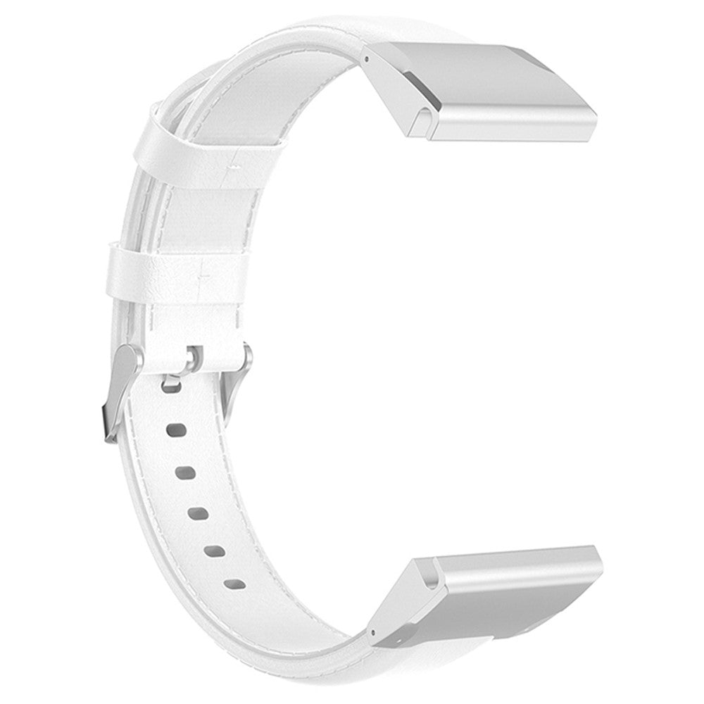 Wonderful Garmin Smartwatch Genuine Leather Universel Strap - White#serie_7