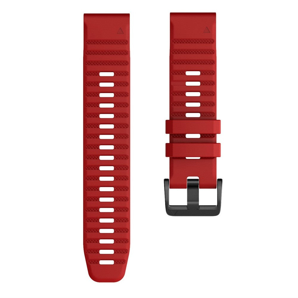 Very Delightful Garmin Smartwatch Silicone Universel Strap - Red#serie_5