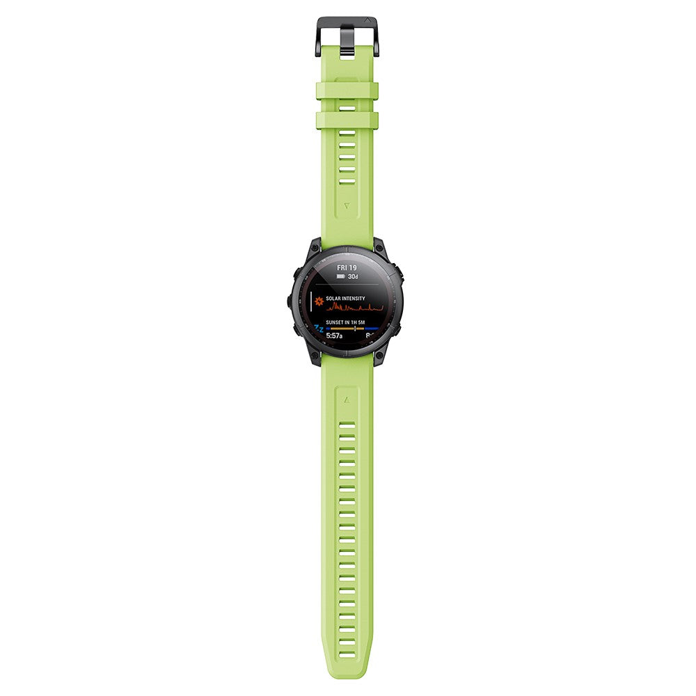 Mega Agreeable Garmin Smartwatch Silicone Universel Strap - Green#serie_7