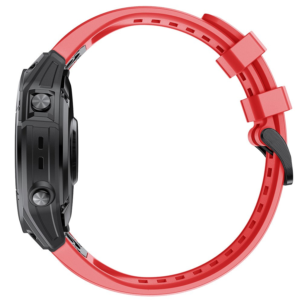 Very Cool Garmin Smartwatch Silicone Universel Strap - Red#serie_5