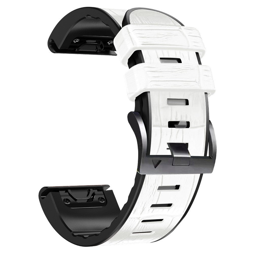 Super Cool Garmin Smartwatch Silicone Universel Strap - White#serie_2