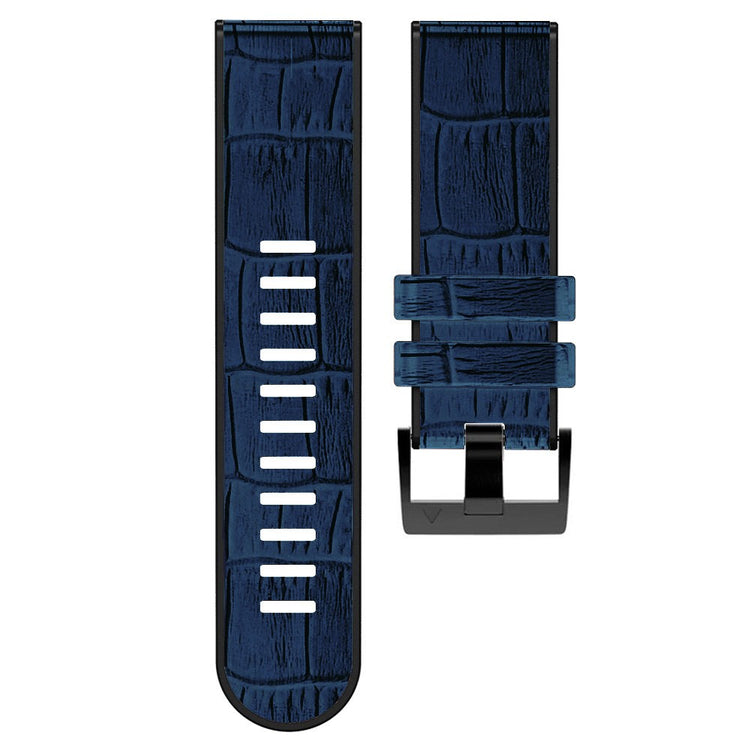 Very Stylish Garmin Smartwatch Silicone Universel Strap - Blue#serie_4