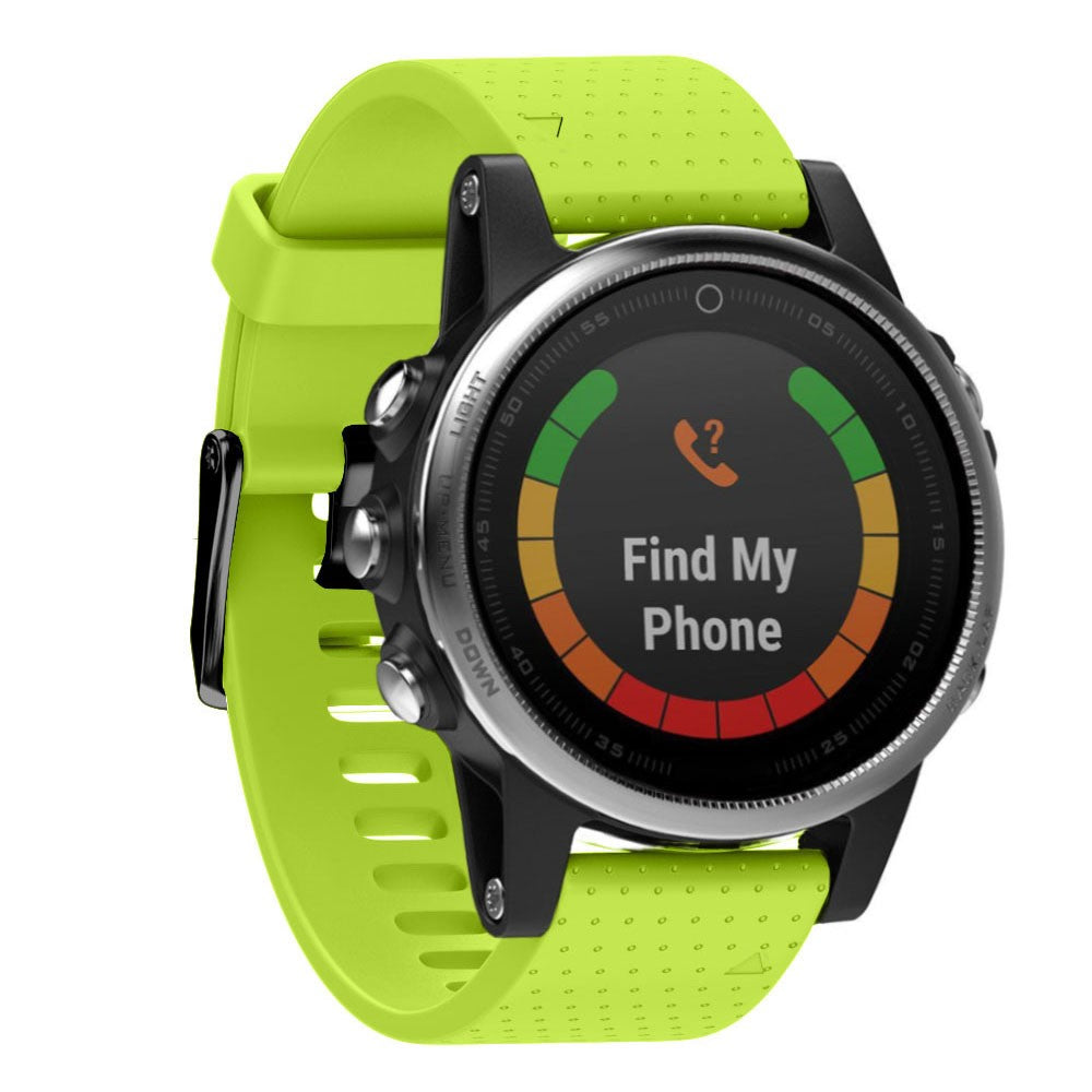 Mega Pleasant Garmin Smartwatch Silicone Universel Strap - Green#serie_7