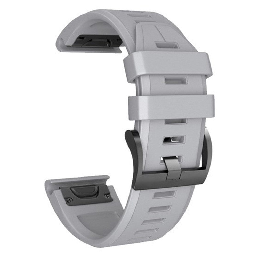 Very Beautiful Garmin Smartwatch Silicone Universel Strap - Silver#serie_9