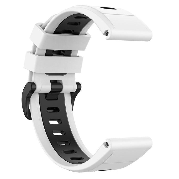 Mega Fashionable Garmin Smartwatch Silicone Universel Strap - White#serie_2