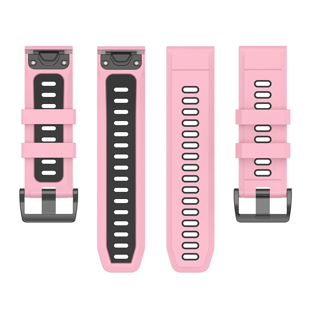 Comfortable Garmin Smartwatch Silicone Universel Strap - Pink#serie_3