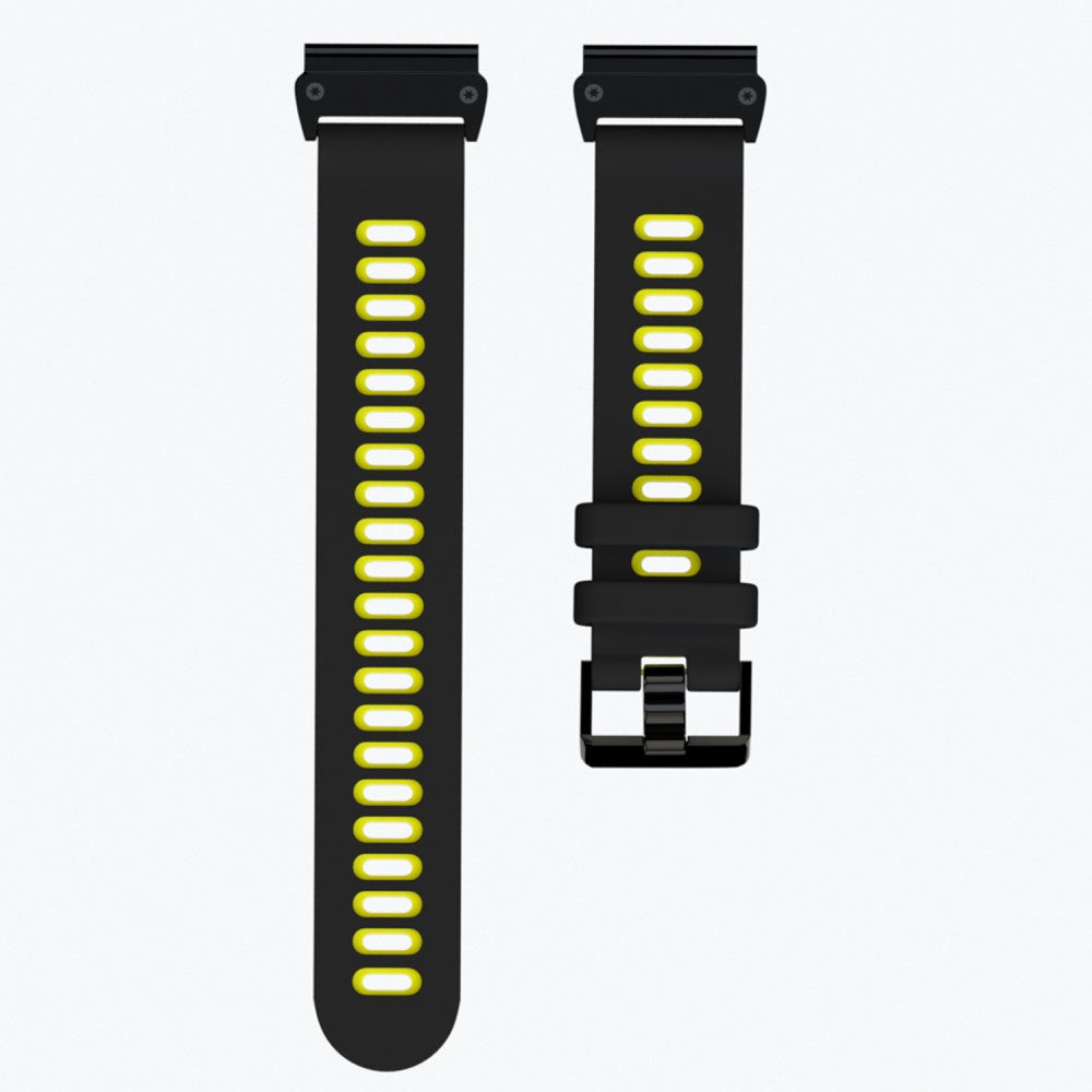 Super Cool Garmin Smartwatch Silicone Universel Strap - Yellow#serie_3