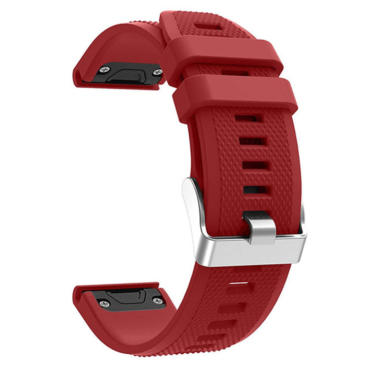 Very Pleasant Garmin Smartwatch Silicone Universel Strap - Red#serie_6