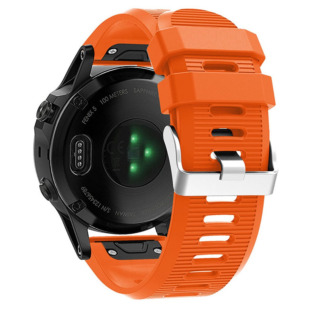 Incredibly Good Garmin Smartwatch Silicone Universel Strap - Orange#serie_3