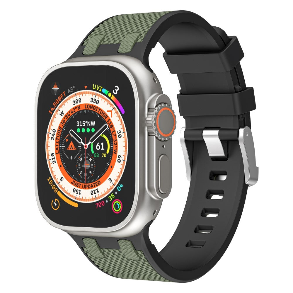 Very Fashionable Apple Smartwatch Silicone Universel Strap - Green#serie_1