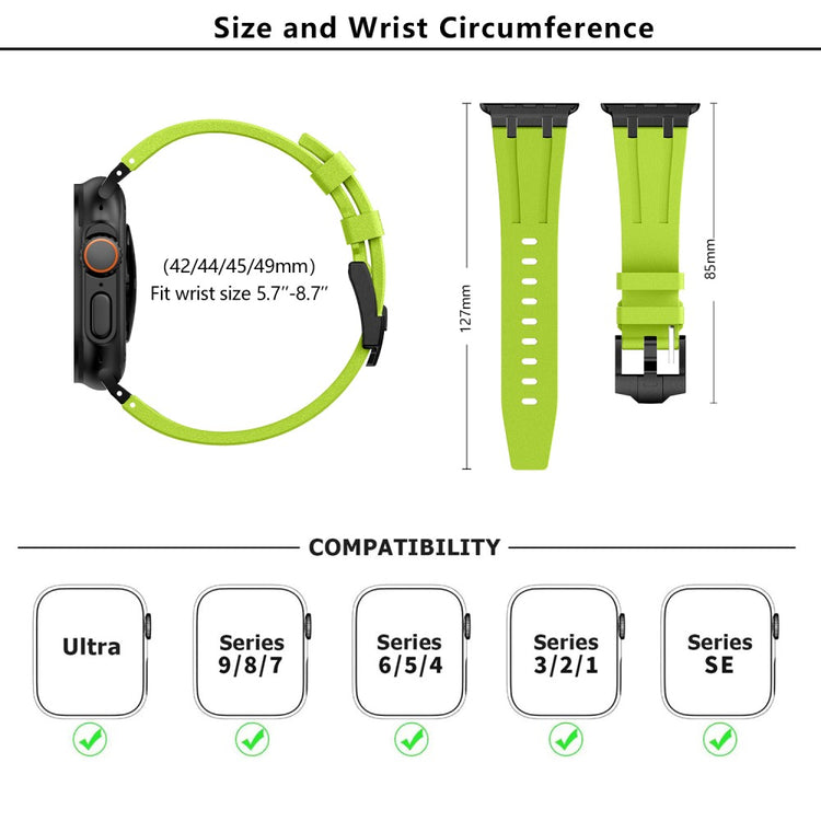 Comfortable Apple Smartwatch Silicone Universel Strap - Orange#serie_4