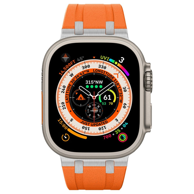 Comfortable Apple Smartwatch Silicone Universel Strap - Orange#serie_12