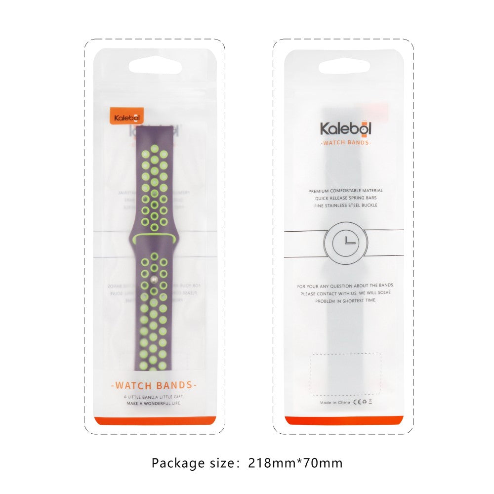 Mega Reliable Apple Smartwatch Silicone Universel Strap - Purple#serie_8