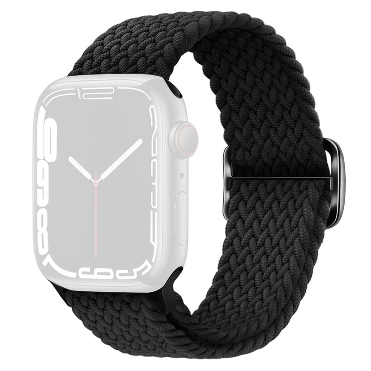 Durable Apple Smartwatch Nylon Universel Strap - Black#serie_1