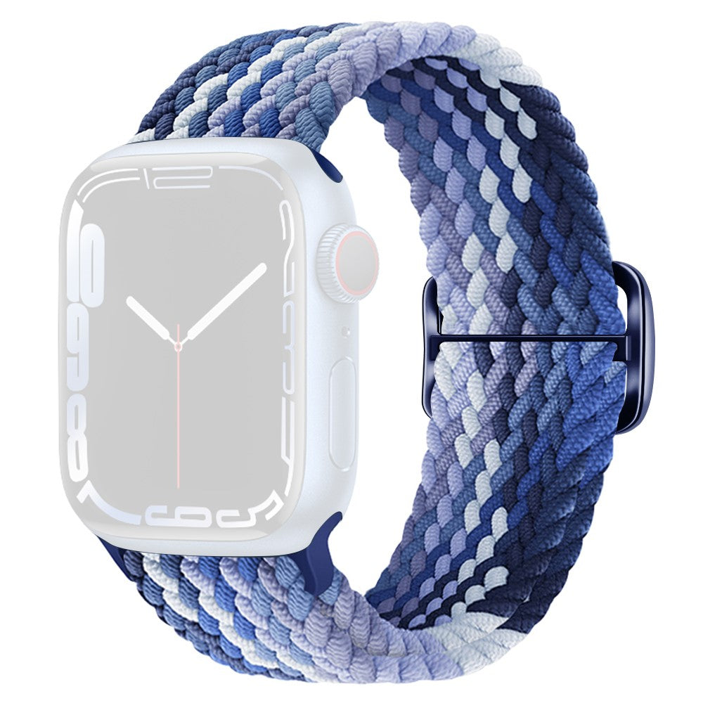 Remarkably Durable Apple Smartwatch Nylon Universel Strap - Blue#serie_19