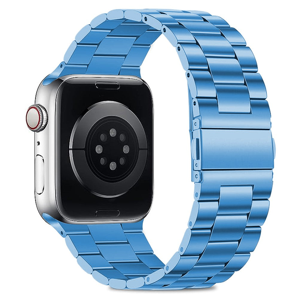 Incredibly Strong Apple Smartwatch Metal Universel Strap - Blue#serie_7