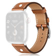 Absoluut Lief Apple Smartwatch Echt Leer Universeel Bandje