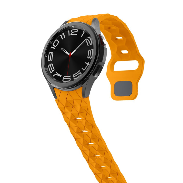 Very Beautiful Samsung Smartwatch Silicone Universel Strap - Yellow#serie_2