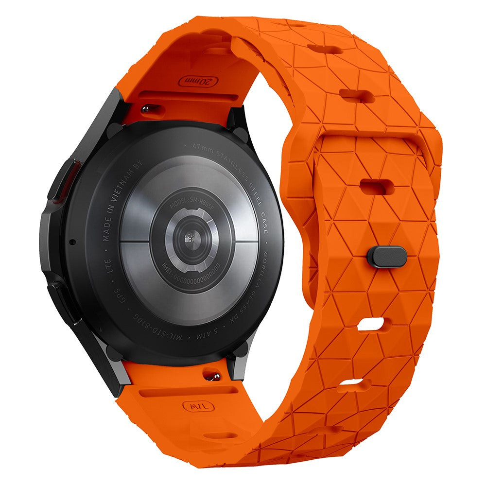 Mega Delightful Samsung Smartwatch Silicone Universel Strap - Orange#serie_4