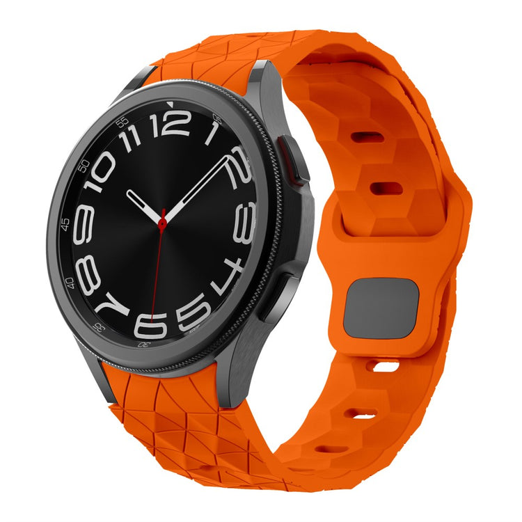 Very Beautiful Samsung Smartwatch Silicone Universel Strap - Orange#serie_4