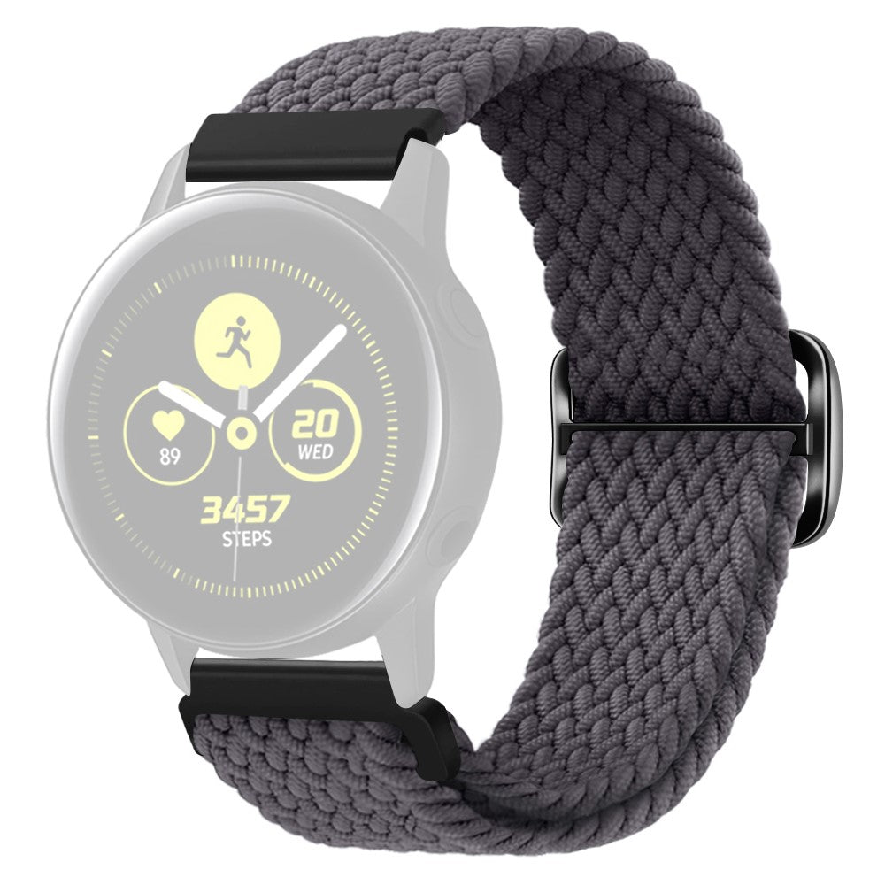 Absolutely Strong Smartwatch Nylon Universel Strap - Silver#serie_18